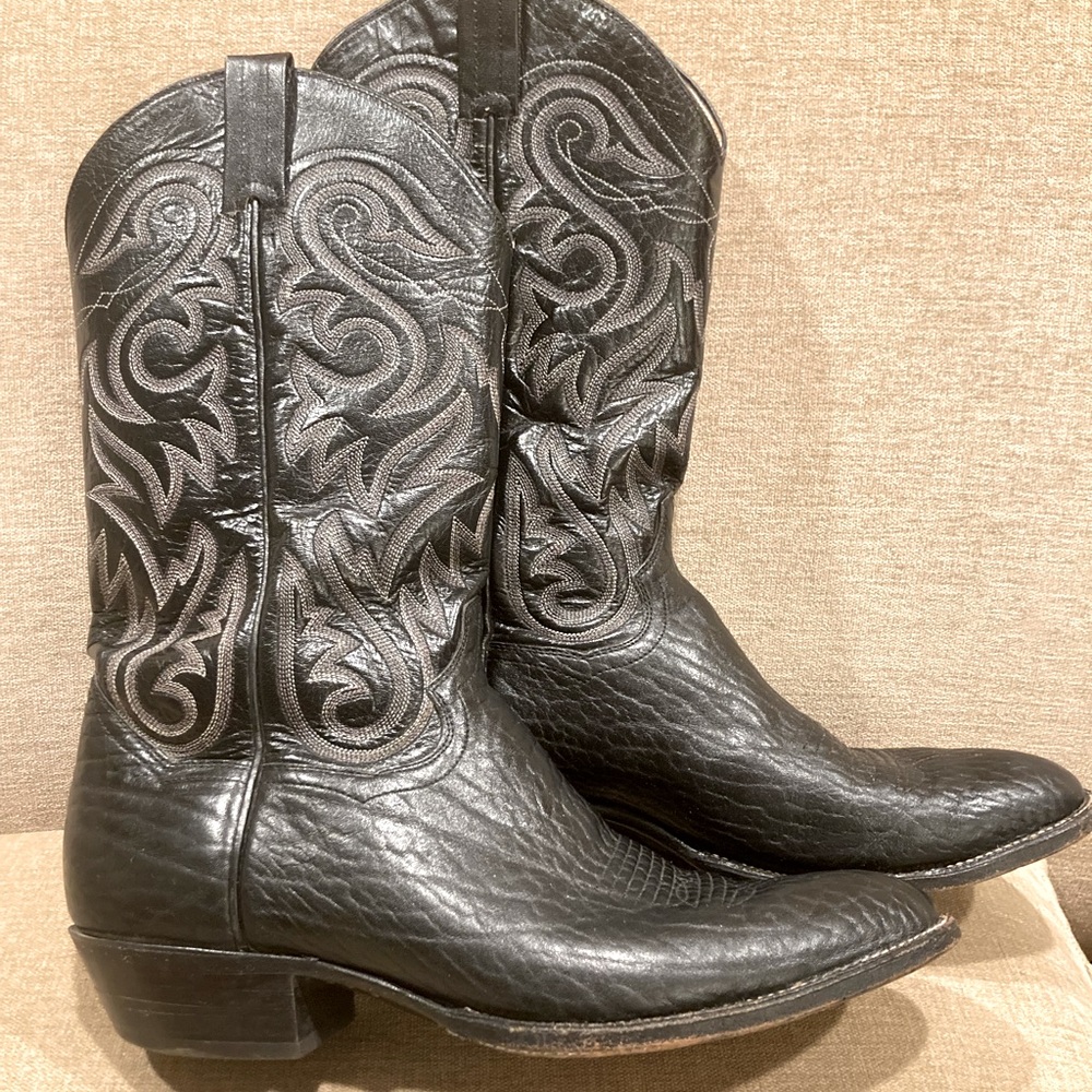 Vintage Sanders Cowboy Boot, size 11D